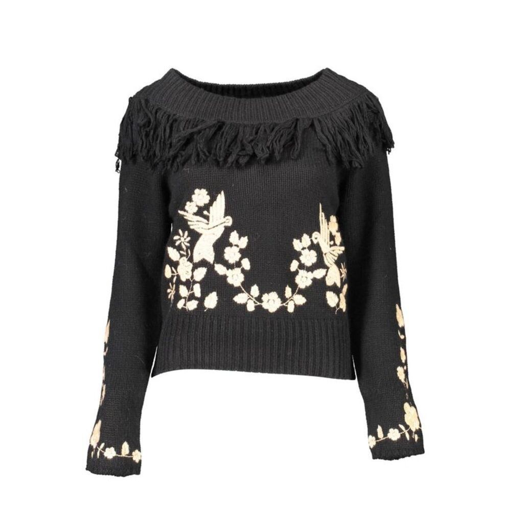 Blugirl Black Viscose Women Women's Sweater